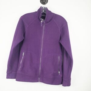 REI Zip‎ Fleece Jacket Women’s Small Purple